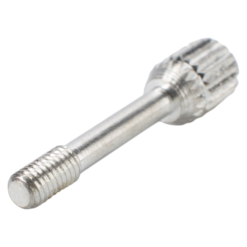 screw, M3 x 24 knurled screw for devices with metric fastening screws for Yamaha, Tascam, SUB-D 25 HM, pilkas
