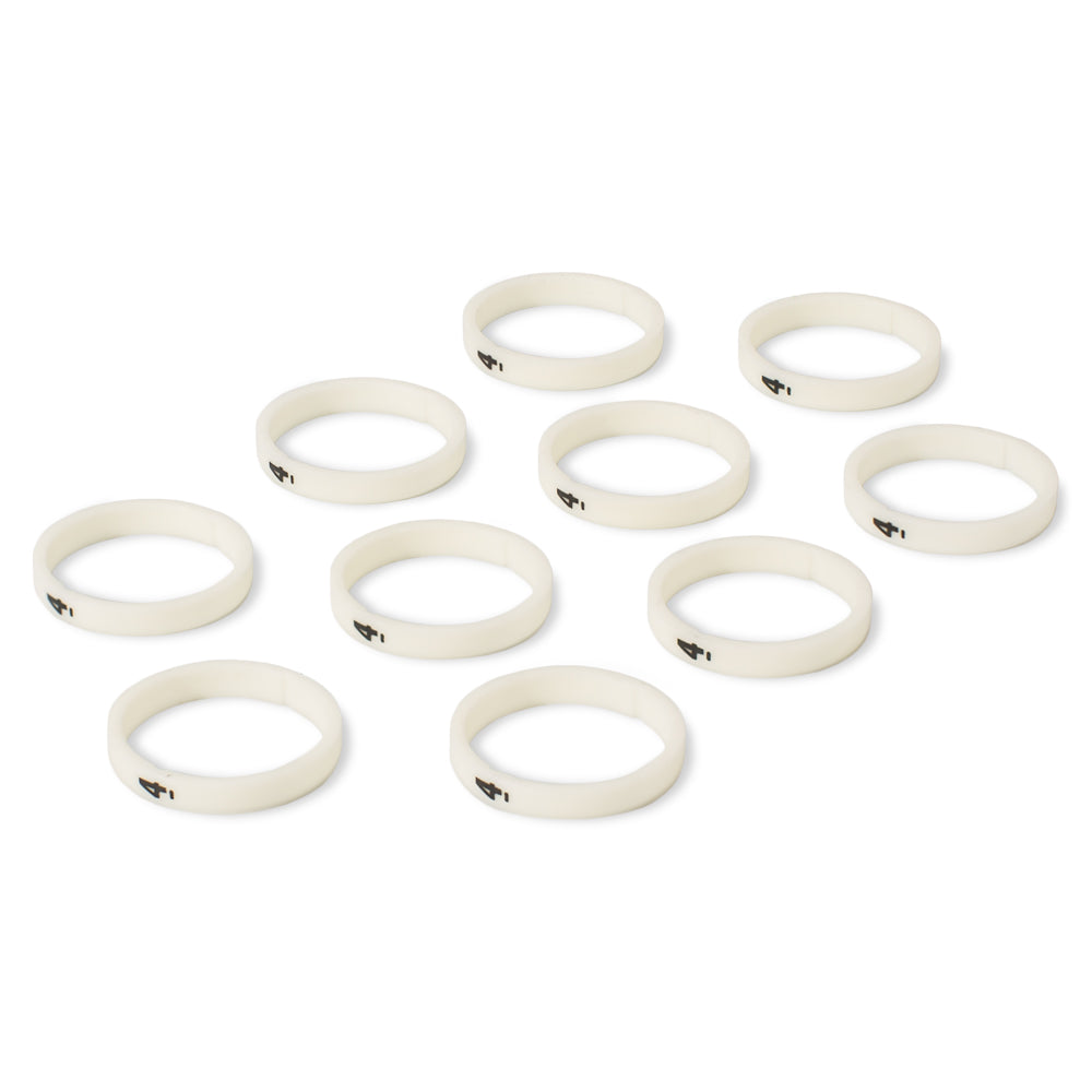HICON Code ring, 10 rings with number “4“ for HICON XLR tiesi