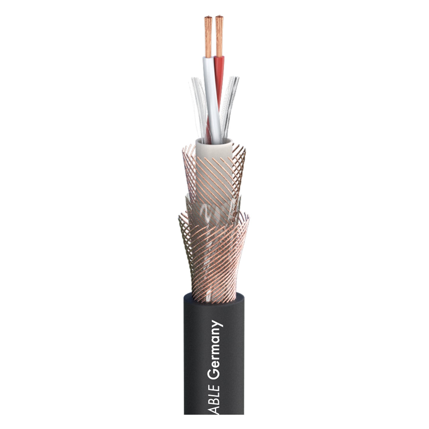 Mikrofono kabelis SC-Galileo 238 Plus; 2 x 0,38 mm²; PVC Ø 7,00 mm; juodas