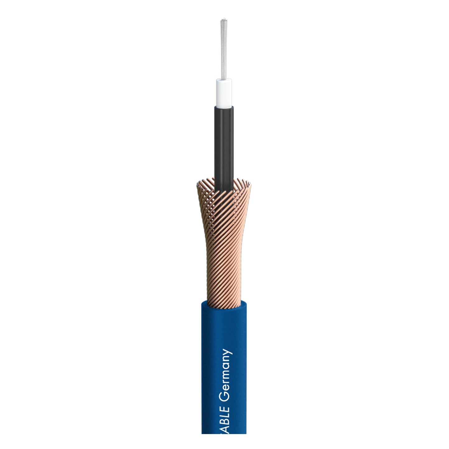 Instrumentinis kabelis Tricone® MKII; 1 x 0,22 mm²; PVC Ø 5,90 mm; mėlynas - 100 m ritė
