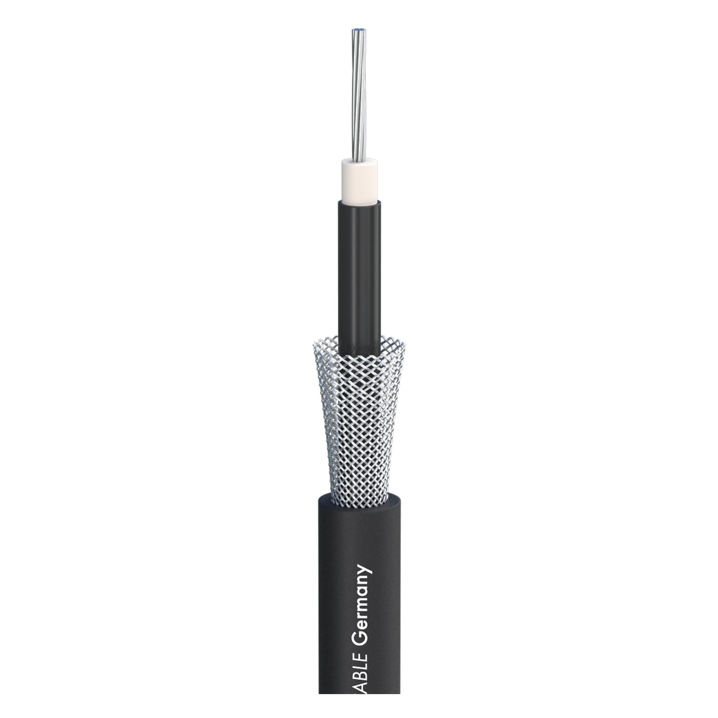 Instrumentinis kabelis SC-Spirit; 1 x 0,50 mm²; PVC Ø 7,00 mm; juodas