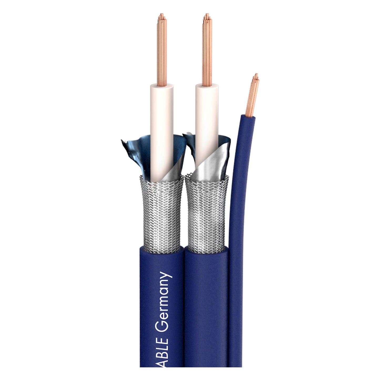 Instrumentinis kabelis SC-Sinus Control; 1 x 2 x 0,35 mm²; 1 x control; PVC; 15 x 6,2 mm; mėlynas - 100 m ritė