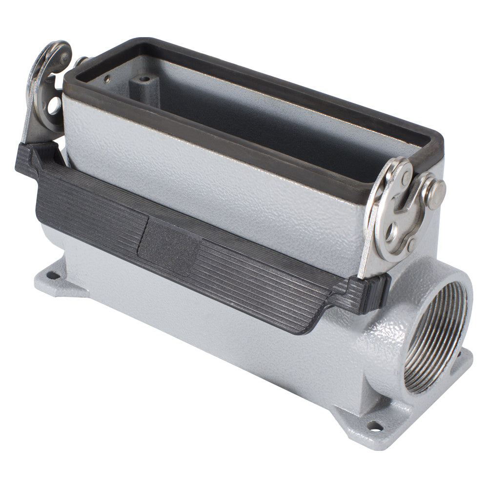 ILME rectangle MP 24, metal-, Surface-mounted housing high, 1 clamp, pilkas