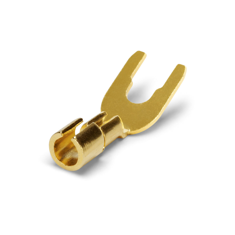 HICON Cable lug angled at 25°, incl. cable strain relief, 1-pol , metal-, crimp-kištukas jungtis, gold plated contact(s), angled, max. 8 mm², geltonas