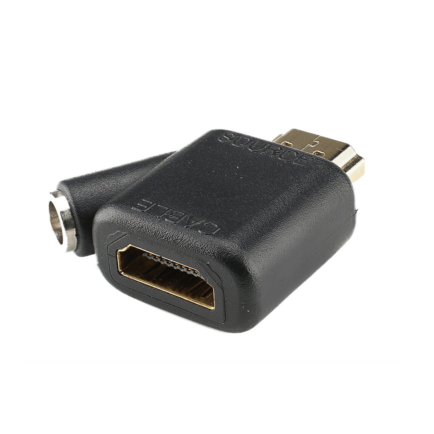 Basic | HDMI kištukas, A/HDMI lizdas, A tiesi, juodas