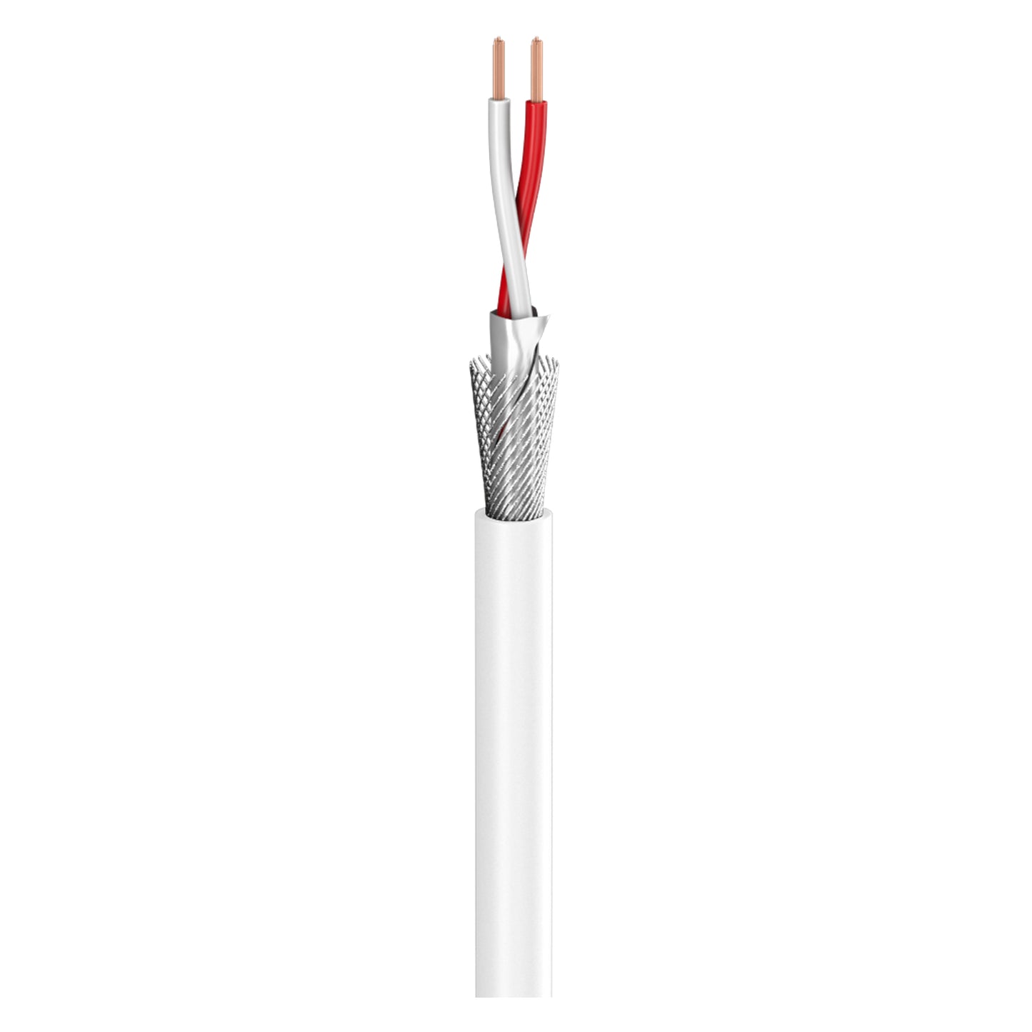 Patch & Microphone Cable SC-Goblin; 2 x 0,14 mm²; PVC Ø 4,60 mm; baltas - 100 m ritė