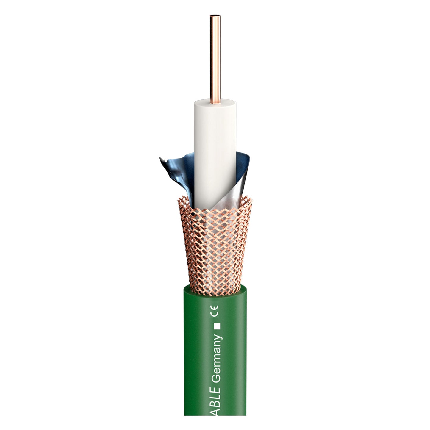 SDI kabelis 12G SC-Vector Plus RCB 1.6/7.2; 1 x 1,63; LSZH Ø 10,20 mm; žalias; Dca - 100 m ritė