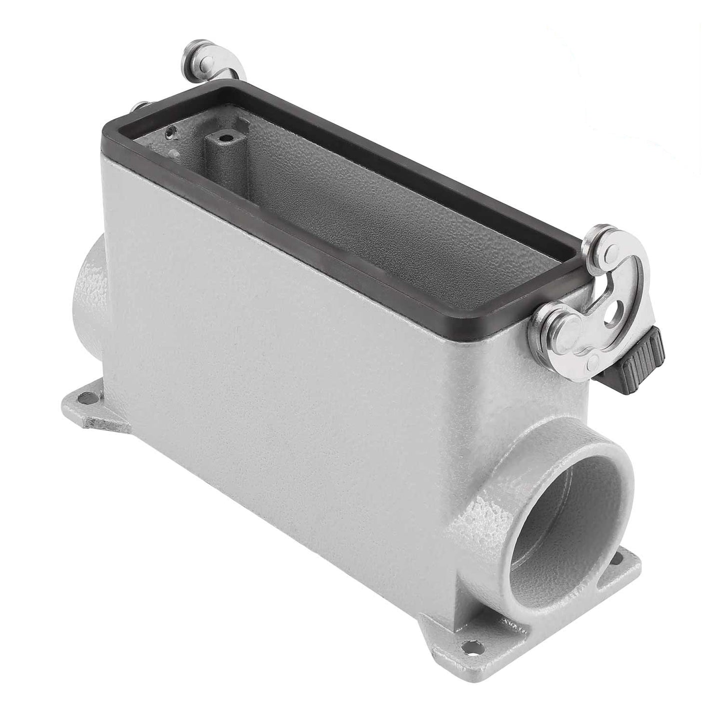 ILME rectangle MP 24, metal-, Surface-mounted housing high, 1 clamp, pilkas