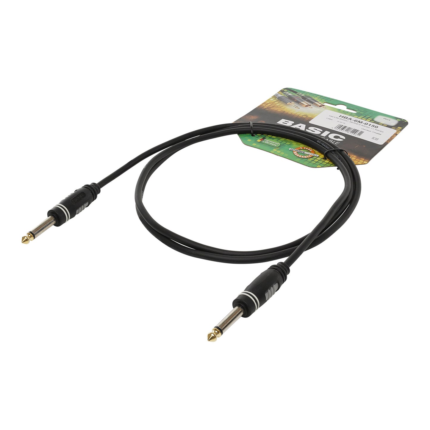 Instrumentinis kabelis | jack / jack, HICON