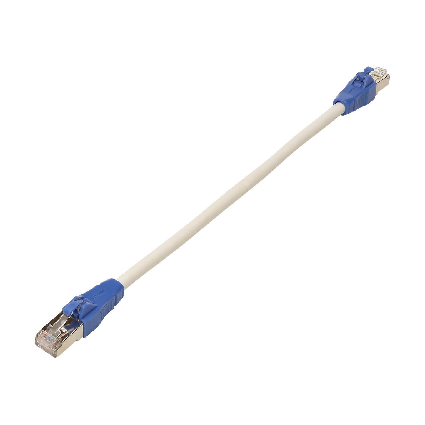 Cat.6A Easy Pull patch cable RJ45 RJ45, 500 MHz, 10Gbit/s