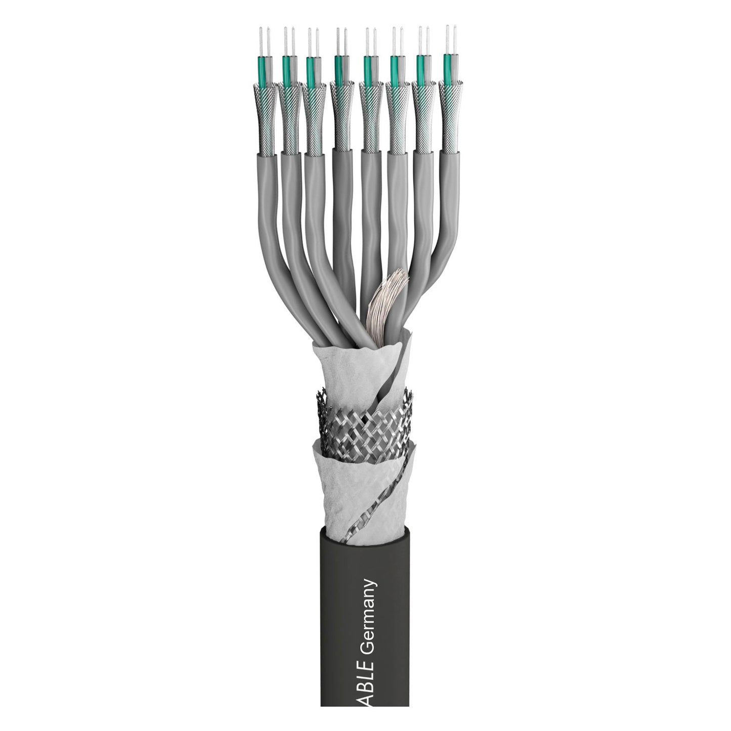Multipair SC-Transfer AMCK; PUR Master-Blend; juodas | 2 x 0,14 mm² x number of pairs