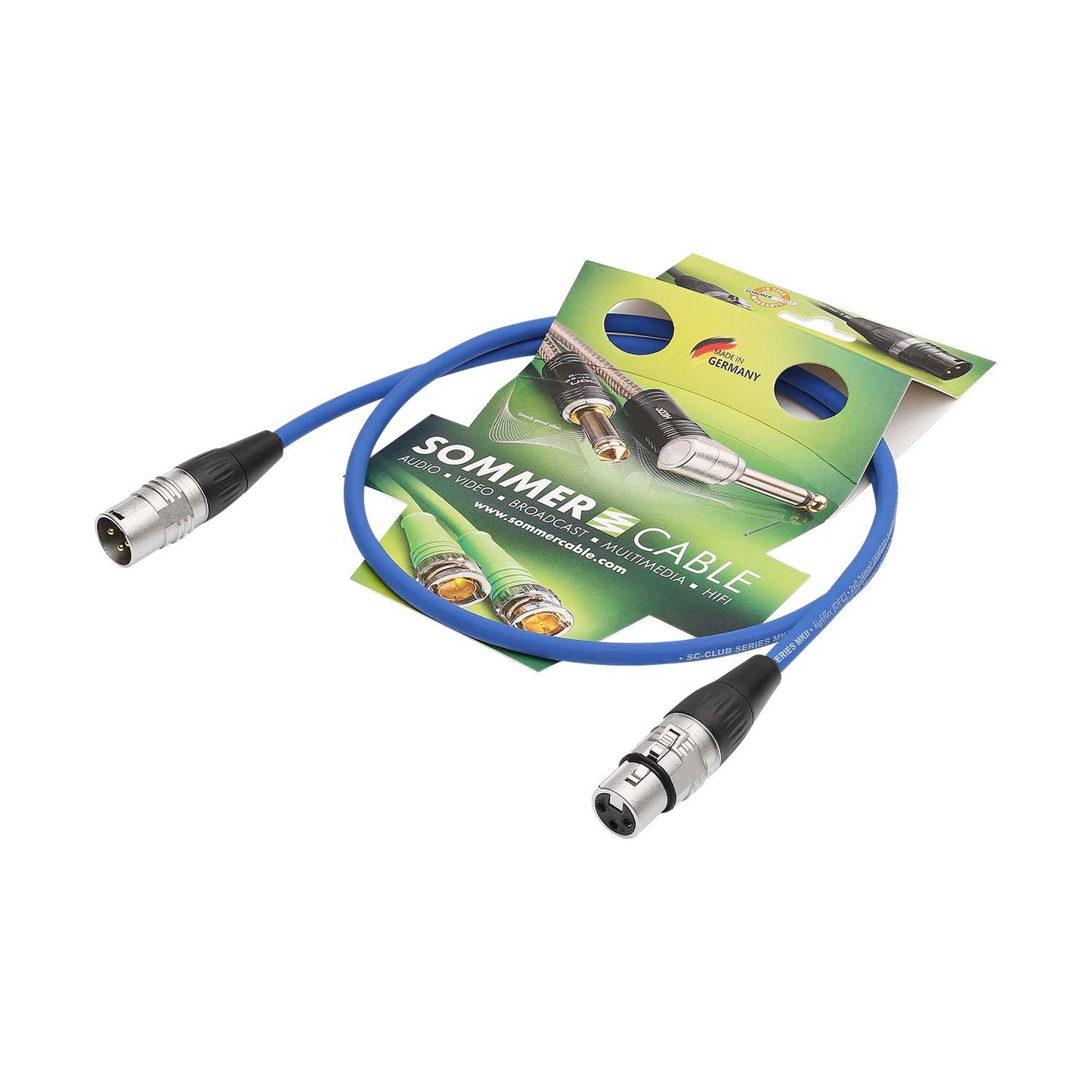 Mikrofono kabelis Club Series MKII, 2 x 0,34 mm² | XLR / XLR, HICON