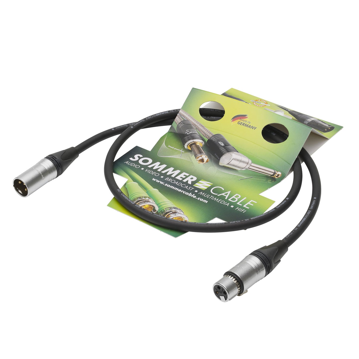 Mikrofono kabelis SC-Carbokab 225, 2 x 0,25 mm² | XLR / XLR, NEUTRIK®