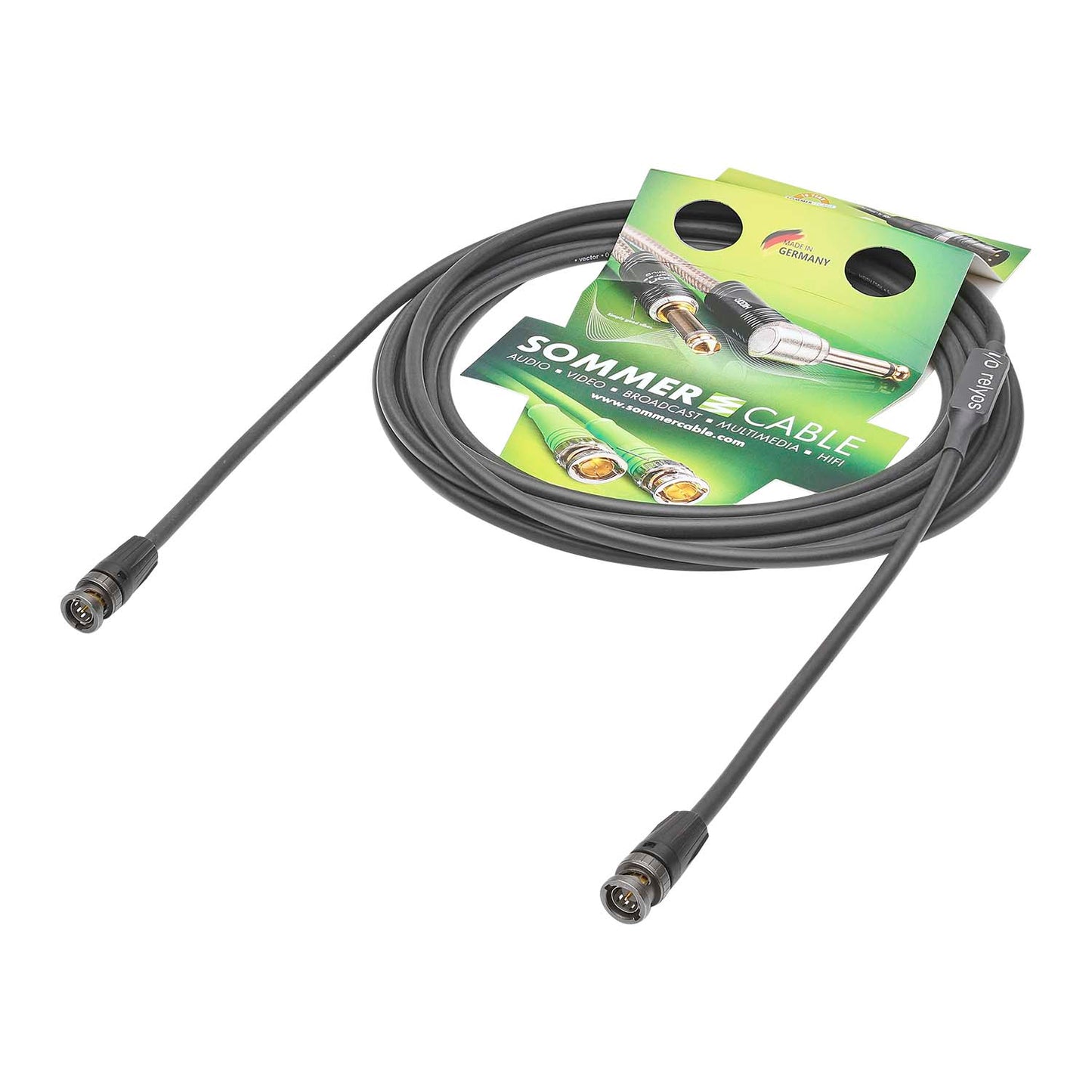 6g video patch cable SC-Vector 0.8/3.7 HD-SDI, 1 | BNC / BNC, NEUTRIK®