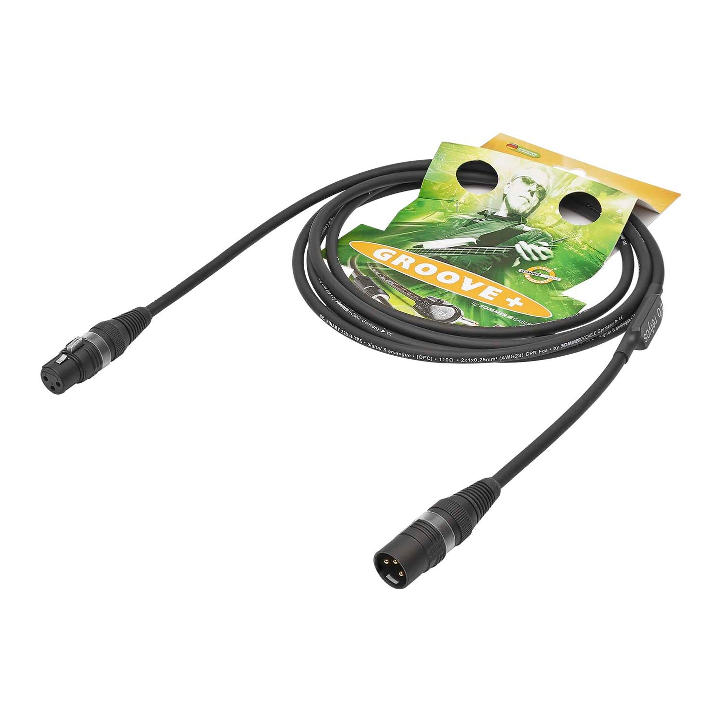 Aes / ebu / dmx512 Binary 225, 2 x 0,25 mm² | XLR / XLR, HICON