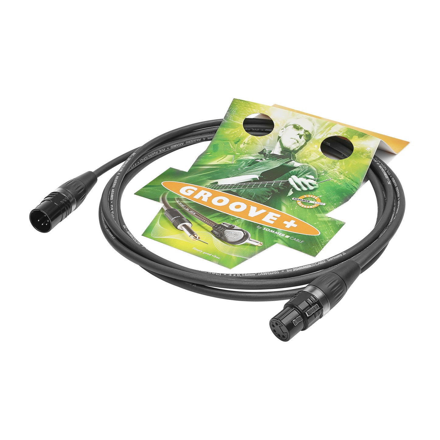 Mikrofono kabelis SC-Semicolon 4 AES/EBU, 4 x 0,14 mm² | XLR / XLR, HICON