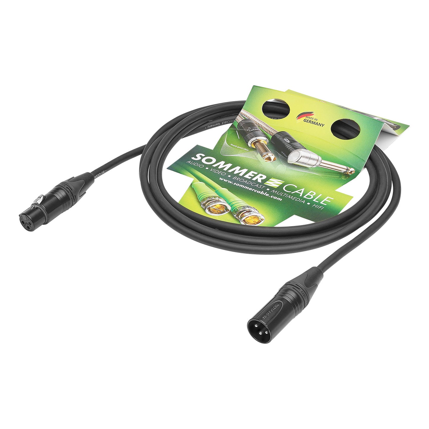 Mikrofono kabelis Club Series MKII, 2 x 0,34 mm² | XLR / XLR, HICON