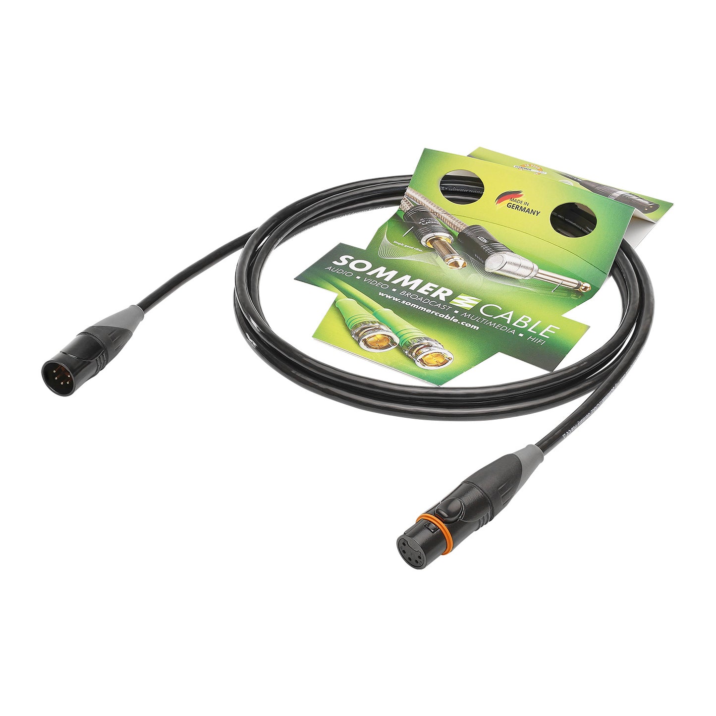 Mikrofono kabelis SC-AQUA MARINEX ARAMID MIKRO14, 2 x 0,14 mm² | XLR / XLR, HICON