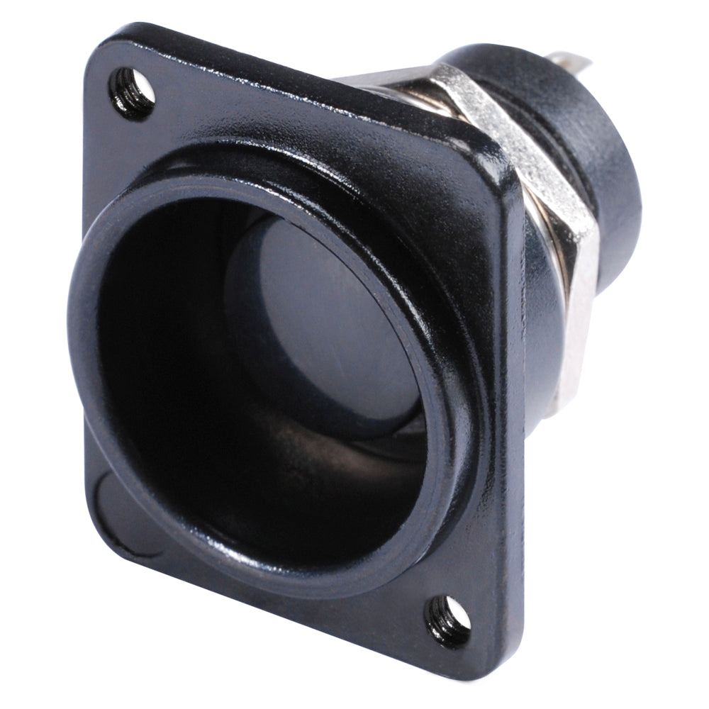 HICON Push-button juodas 1-pole, D-size for SYS-series