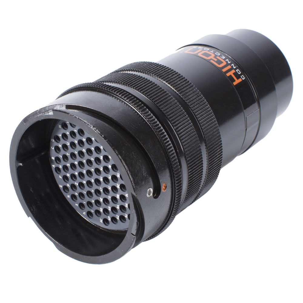 HICON Round LK, arrangement 40-56, size 16, 85-pole , metal-, Cable jungtis, Bajonet, juodas