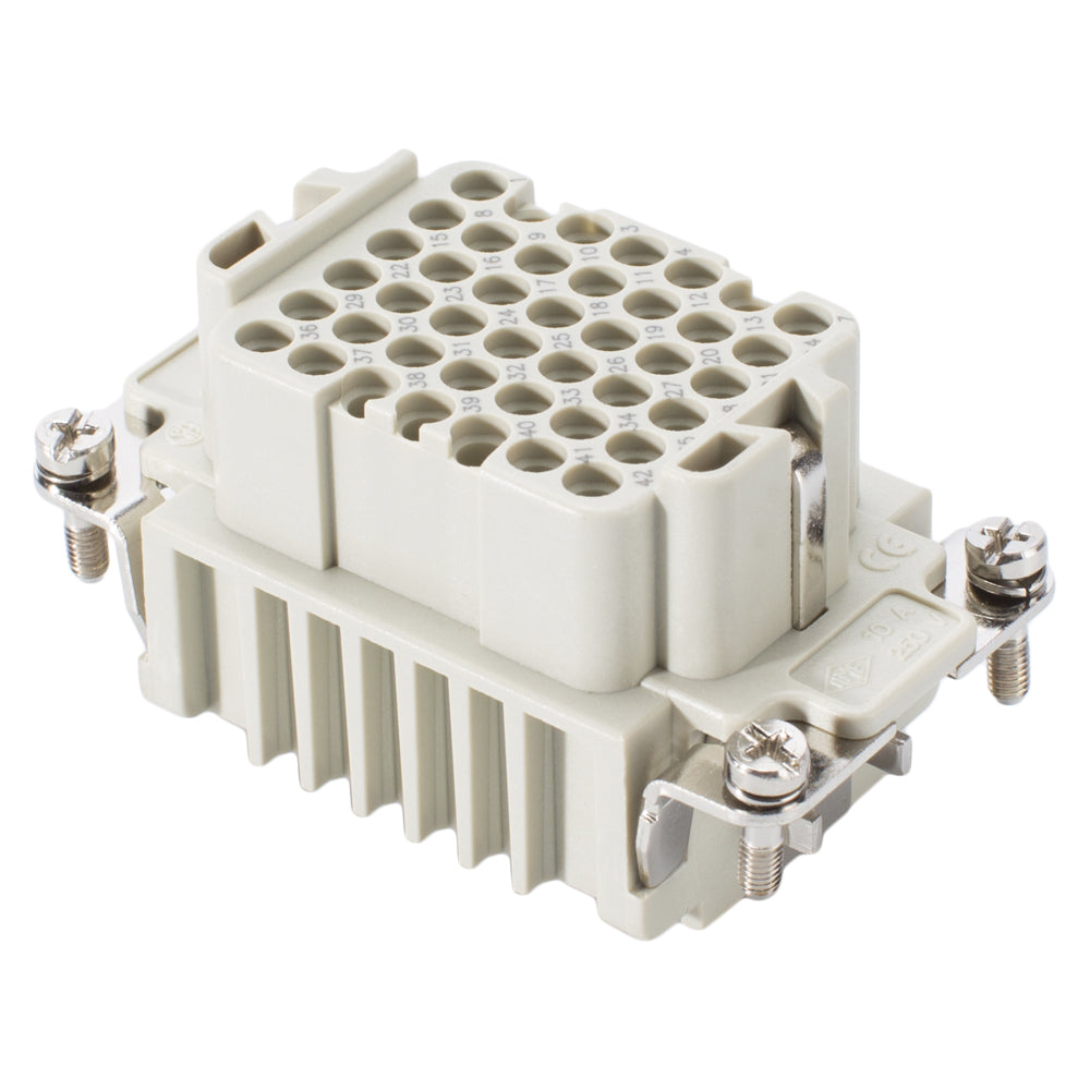 ILME rectangular MP 10, 42-pole , Contact Insert, pilkas