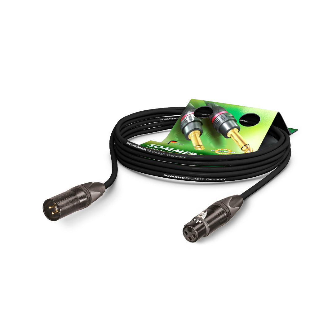 Mikrofono kabelis SC-Source MKII Highflex, 2 x 0,25 mm² | XLR / XLR, NEUTRIK®