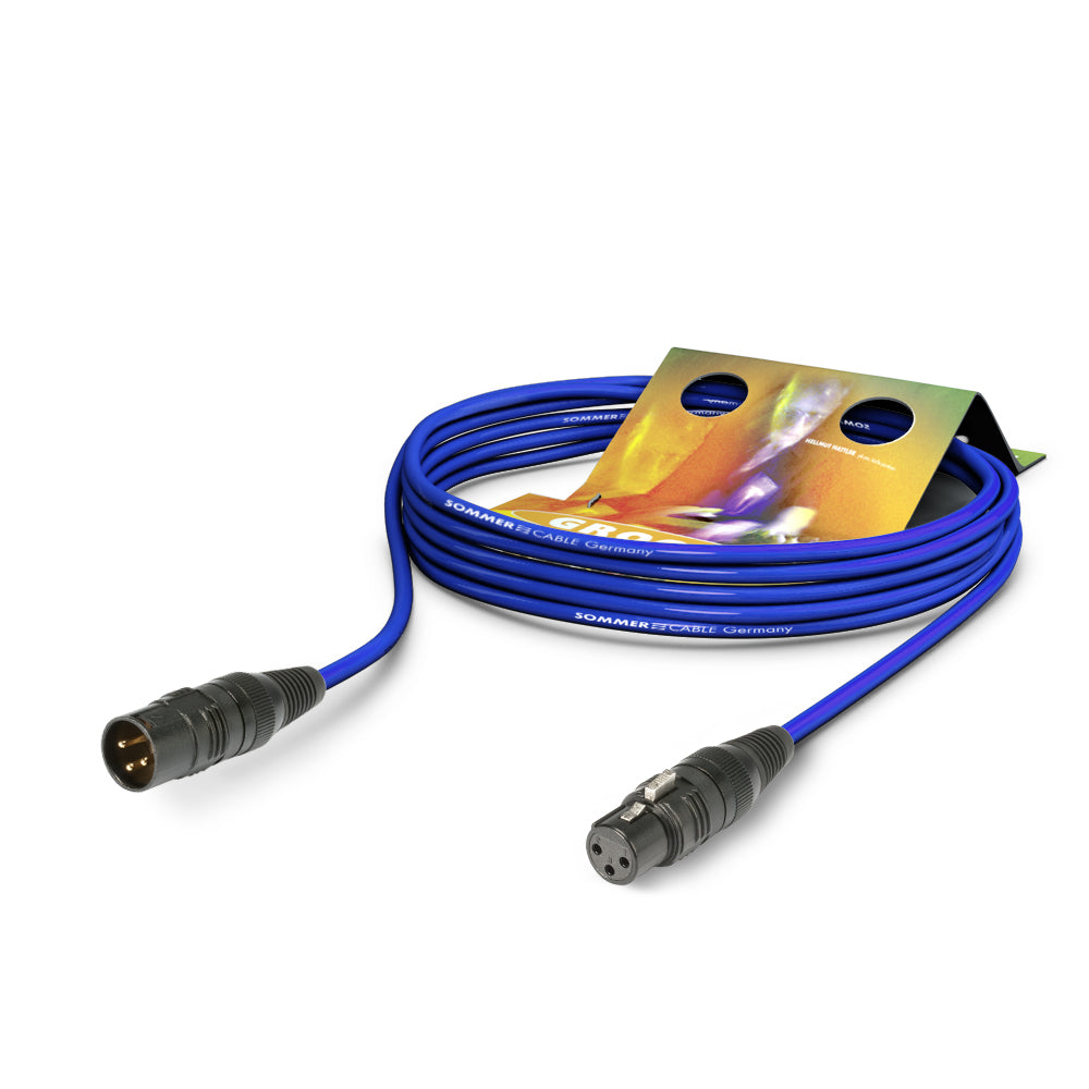Mikrofono kabelis Club Series MKII, 2 x 0,34 mm² | XLR / XLR, HICON
