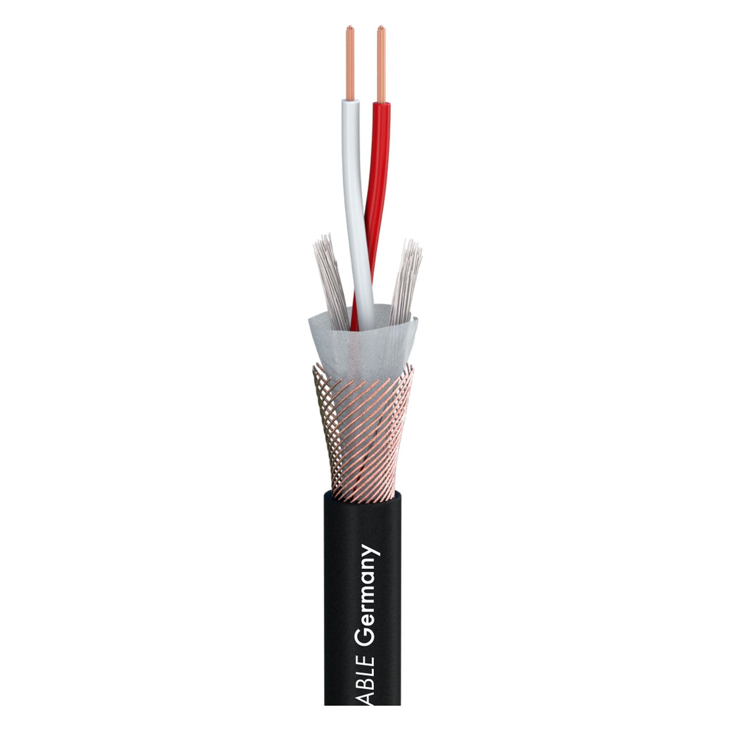 DMX Binary 234 AES/EBU MKII; 2 x 0,34 mm²; FRNC Ø 5,60 mm; juodas - 500 m ritė