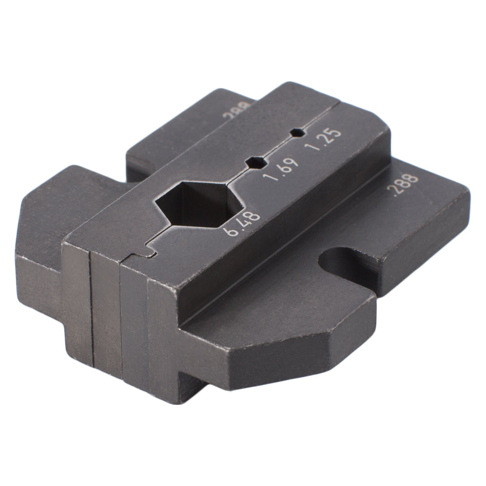 Crimp die for įdėklas for BNC0.8 / 3.7HD3G-T, juodas