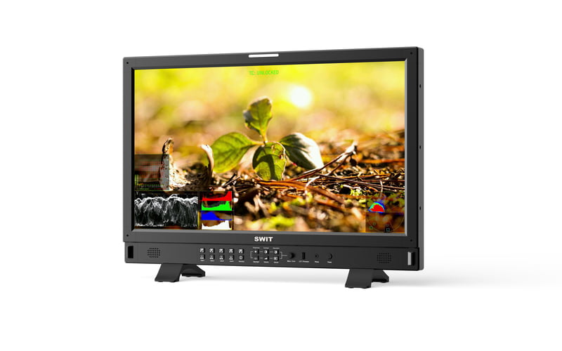 SWIT BM-U245HDR | 23.8" 8K High-Bright 4x12GSDI HDR Zero-Delay Reference UHD Monitor with Auto-Calibration
