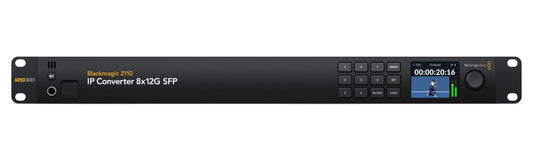 2110 IP Converter 8x12G SFP Front