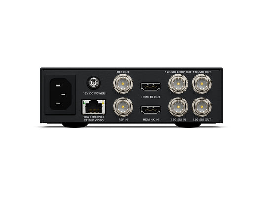 2110 IP Converter UpDownCross 12G Rear