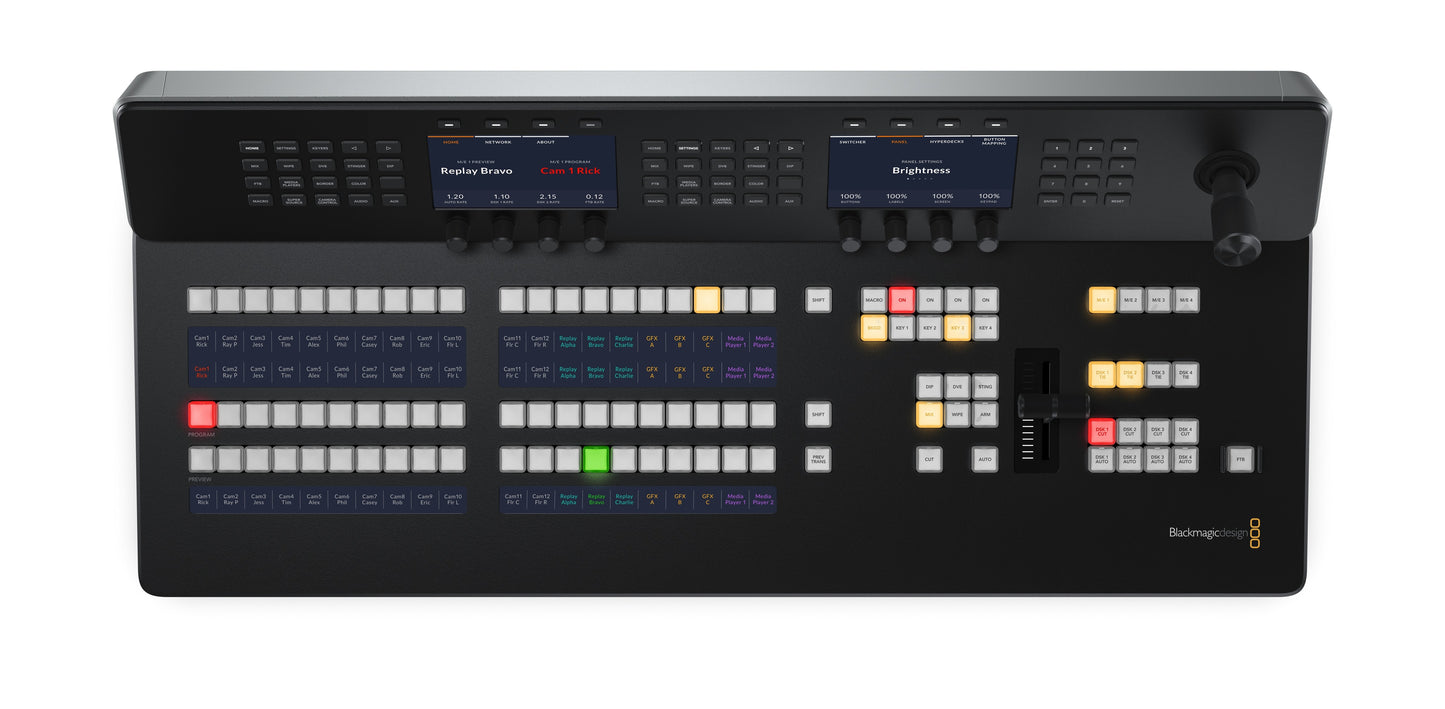 ATEM 1ME Advanced Panel 20 Top