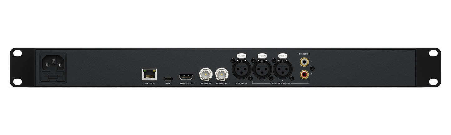 Audio Monitor 12G G3 Rear
