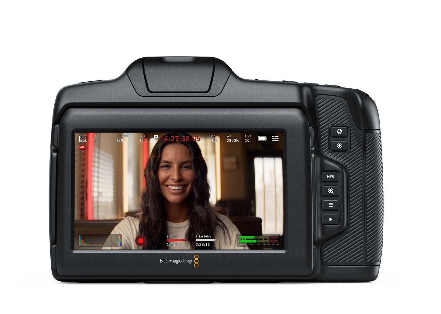 Cinema Camera 6k Heads Up Display