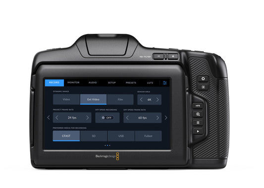 Pocket Cinema Camera 6K Pro Rear