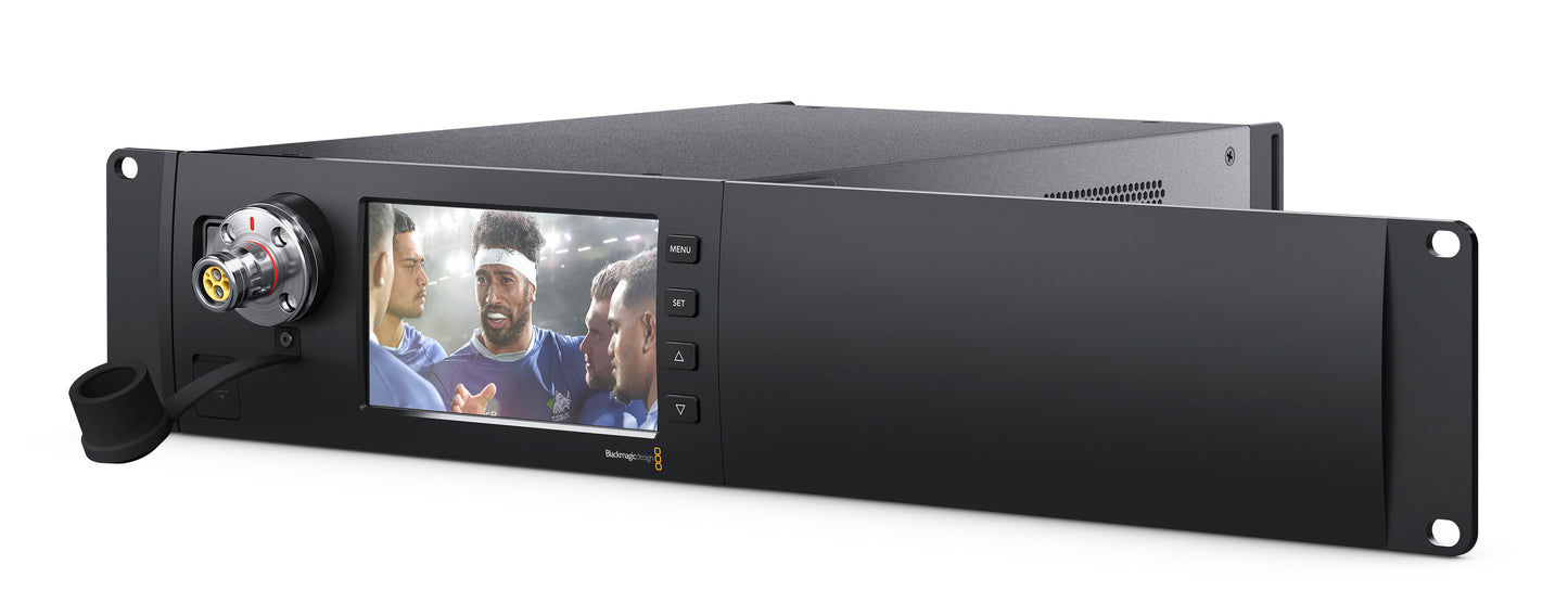 Studio Fiber Converter with Rack