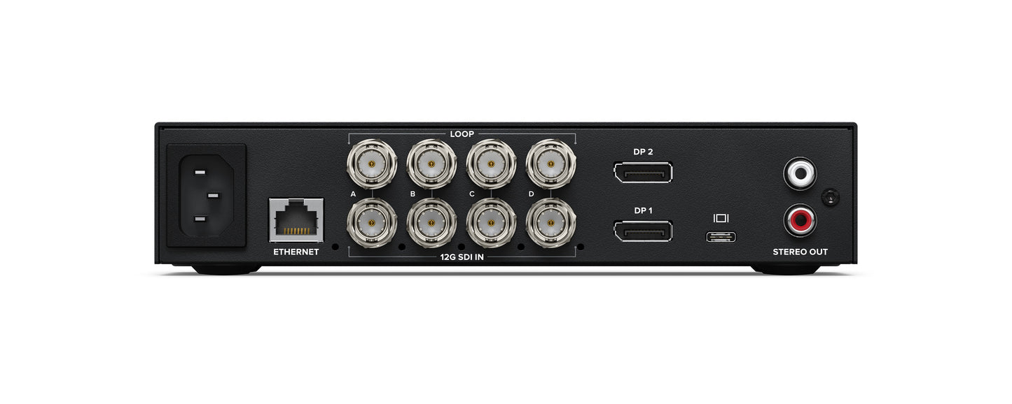 Teranex Mini SDI to DisplayPort 8K HDR Rear