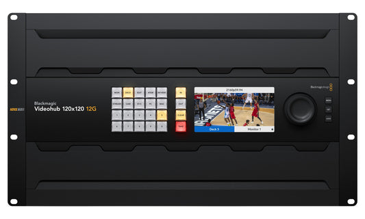 Videohub 120x120 12G Front