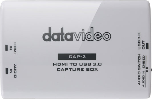 Datavideo CAP-2 HDMI to USB (UVC) Capture (Input) device