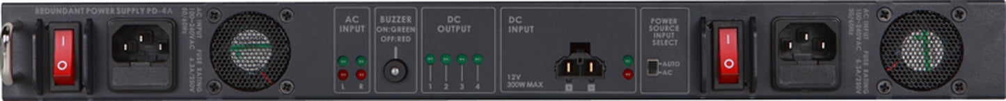 Datavideo PD-4A 19 inch rackmount Redundant Power Center