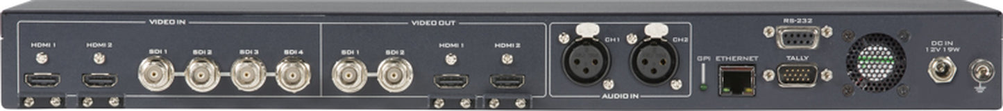 Datavideo SE-1200MU 6 Inp. HD VideoMx 1RU, Softw.GUI