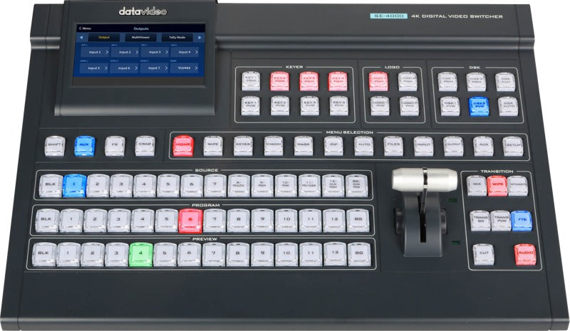 Datavideo SE-4000 12 input UHD videoswitcher (splitunit)
