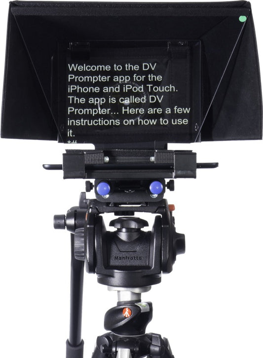 Datavideo TP-500 DSLR prompter w 15mm rail w/o remote