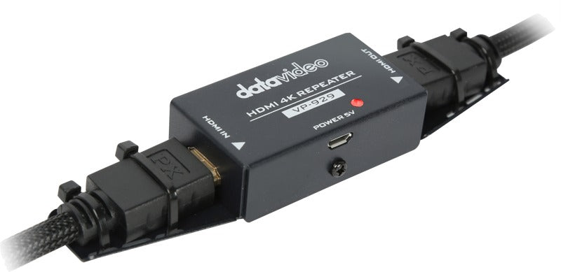 Datavideo VP-929 4K HDMI Repeater. Up to 20 meters.