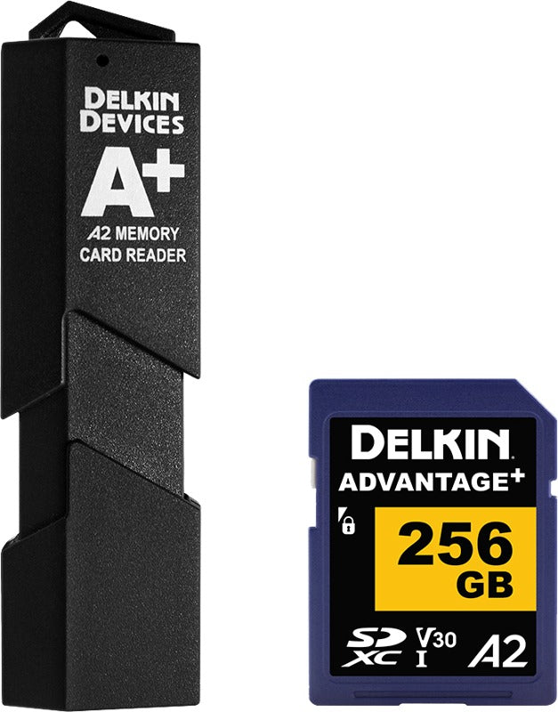 Delkin Cardreader SD & MicroSD A2 (USB 3.1)