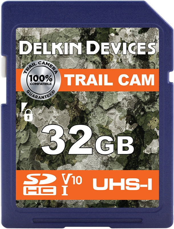 Delkin SDHC Trail Cam R100/W30 U3 (V30) 32GB