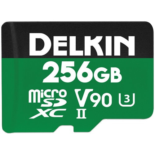 Delkin microSD Power 2000x UHS-II (V90) R300/W250 256GB