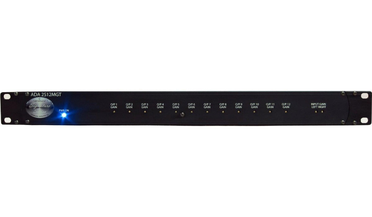 Glensound ADA 2S12MGT | 1 Stereo In, 12 Mono Outputs Transformer Isolated Distribution amp