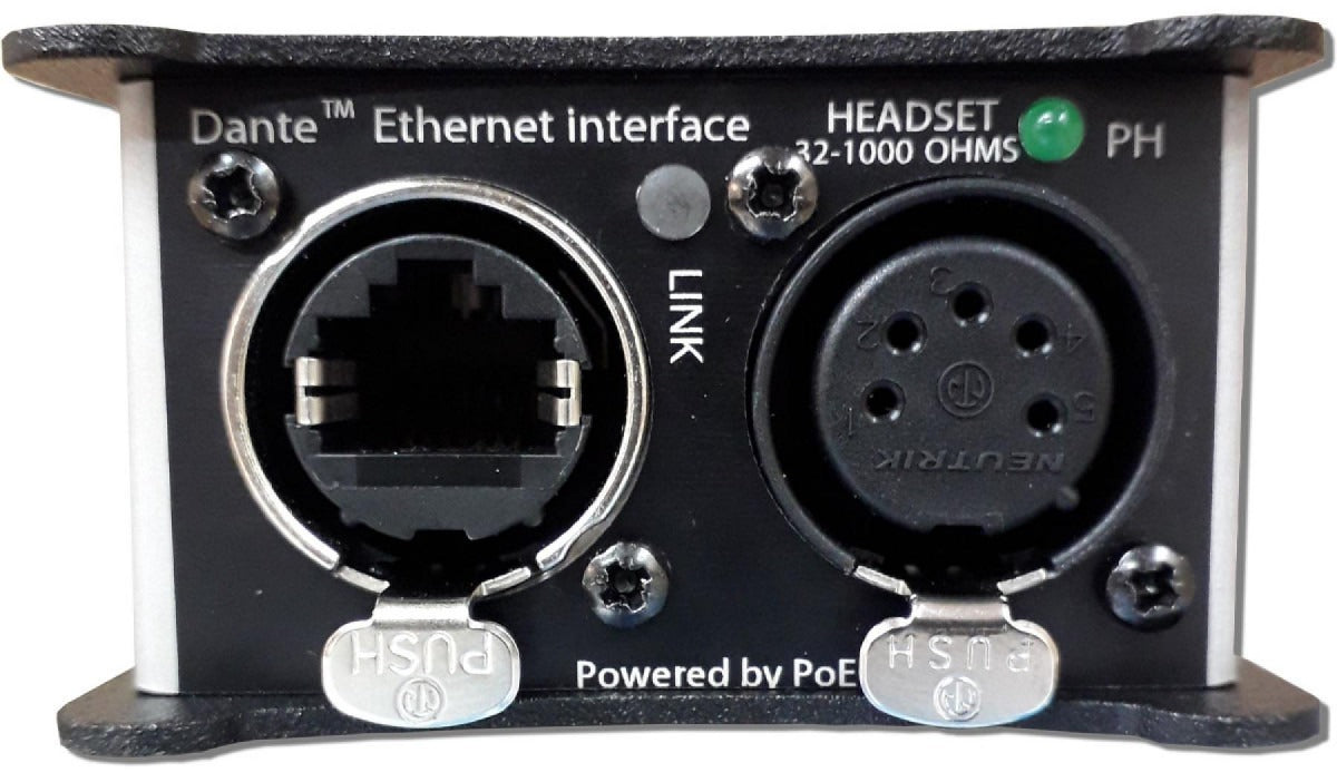 Glensound Beatrice B2/5F | 2 Channel Network Audio Ultra Compact Beltpack Intercom